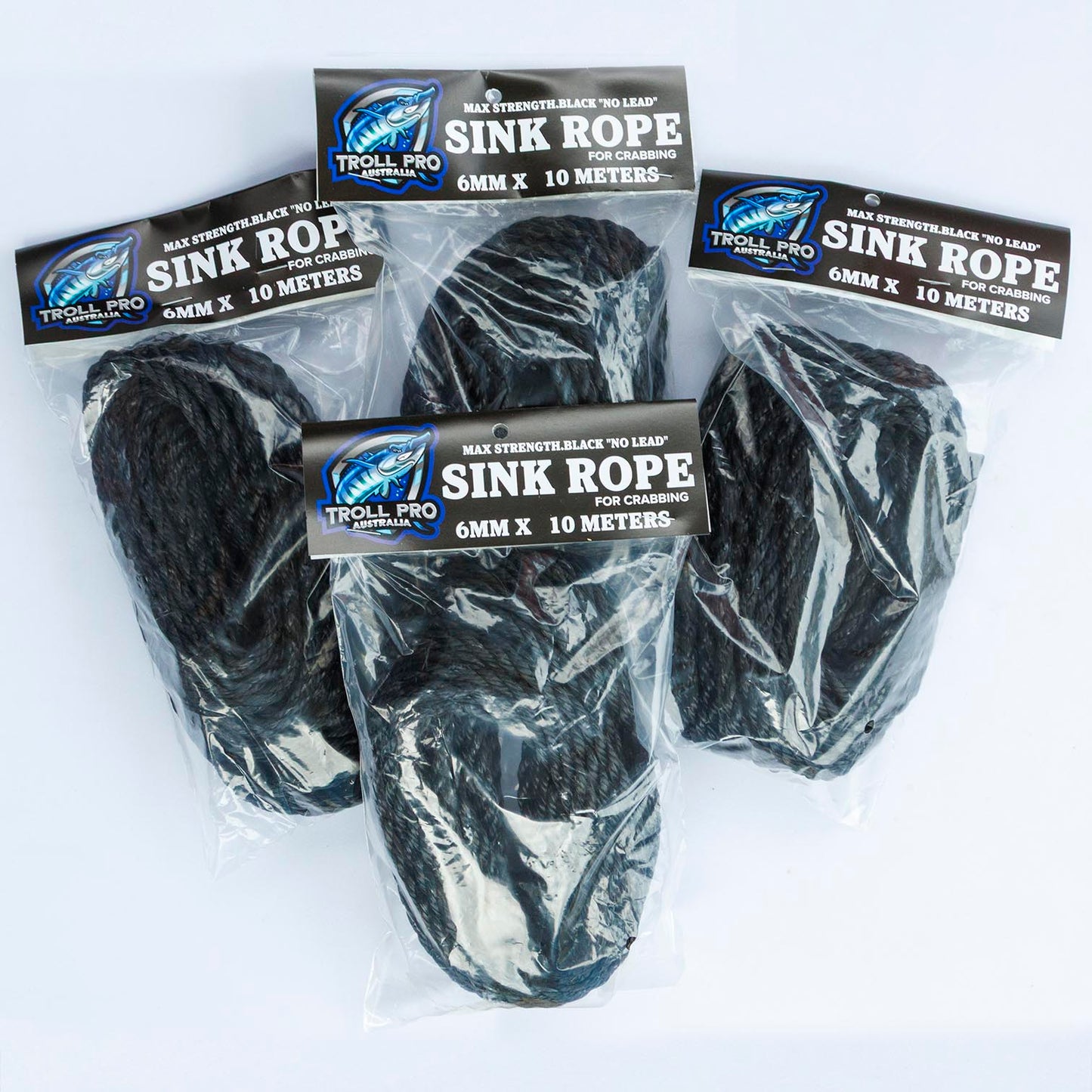 Sink Rope 4 x 10 meter lengths