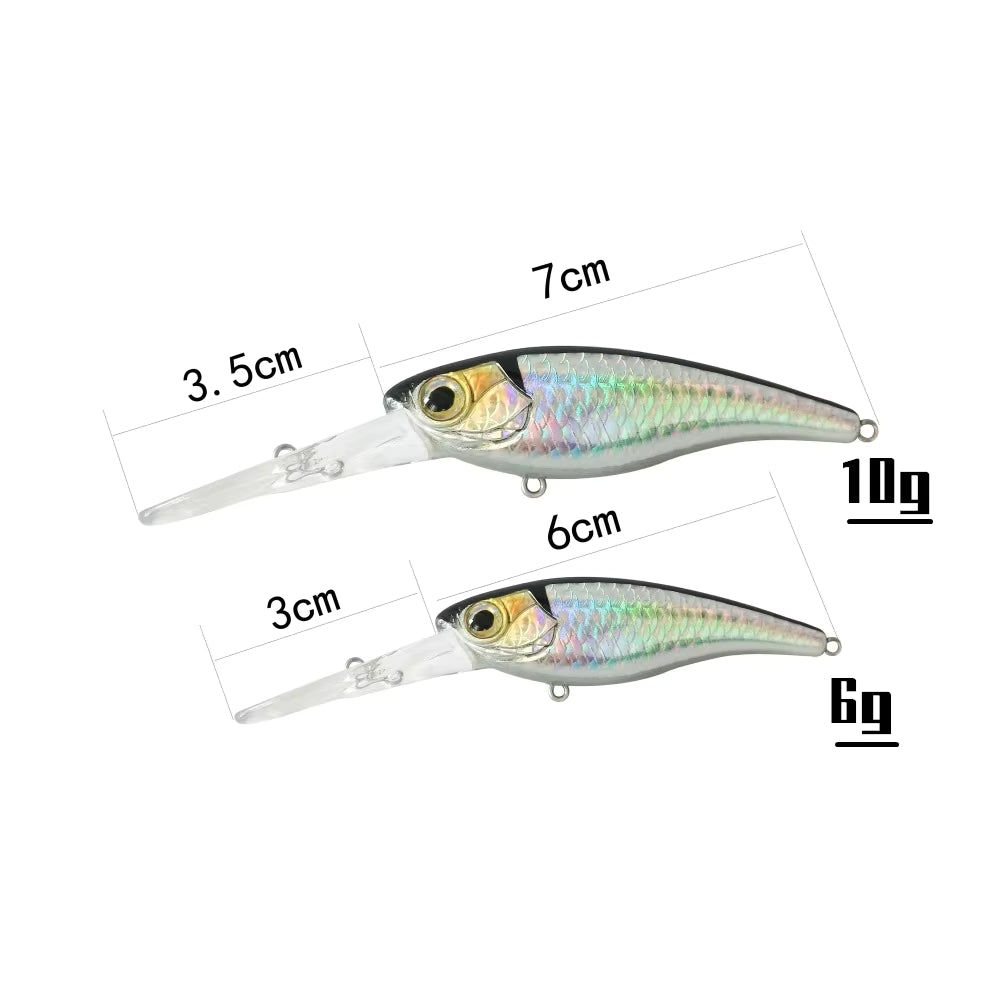 MAD MULLET SHAD 70MM PINKY BLUE