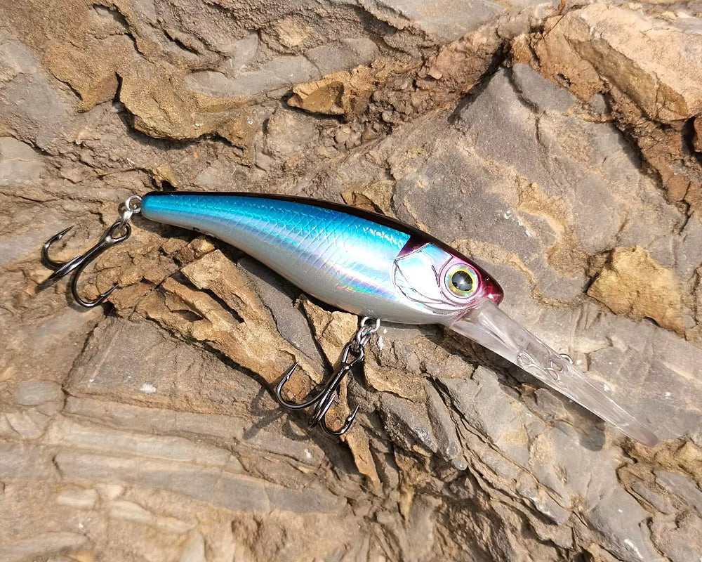 MAD MULLET SHAD 70MM PINKY BLUE