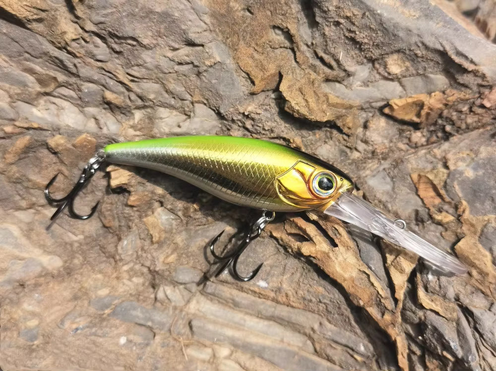 MAD MULLET SHAD 70MM GOLDEN BOY