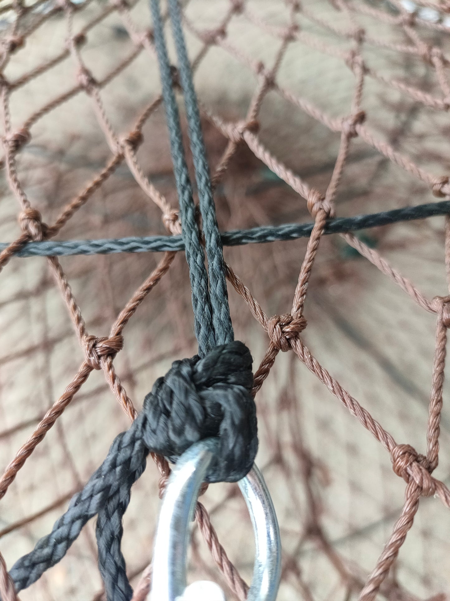 Pro Alloy Uprights Crab Pots 900mm BROWN 4entry X 4