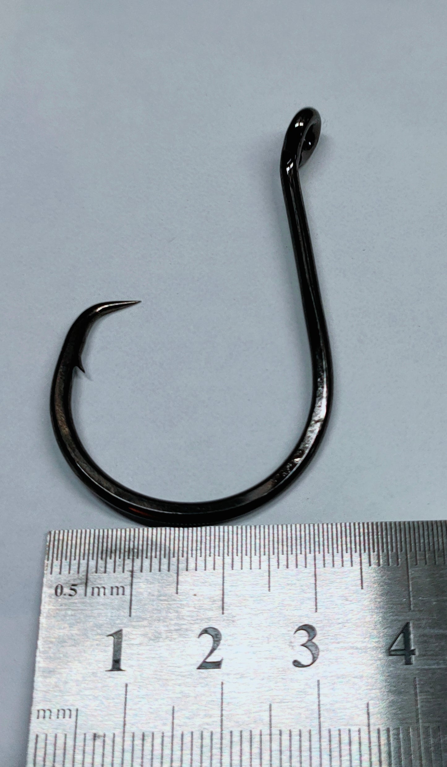 10/0 Black Circle Hooks value pack of 25 hooks