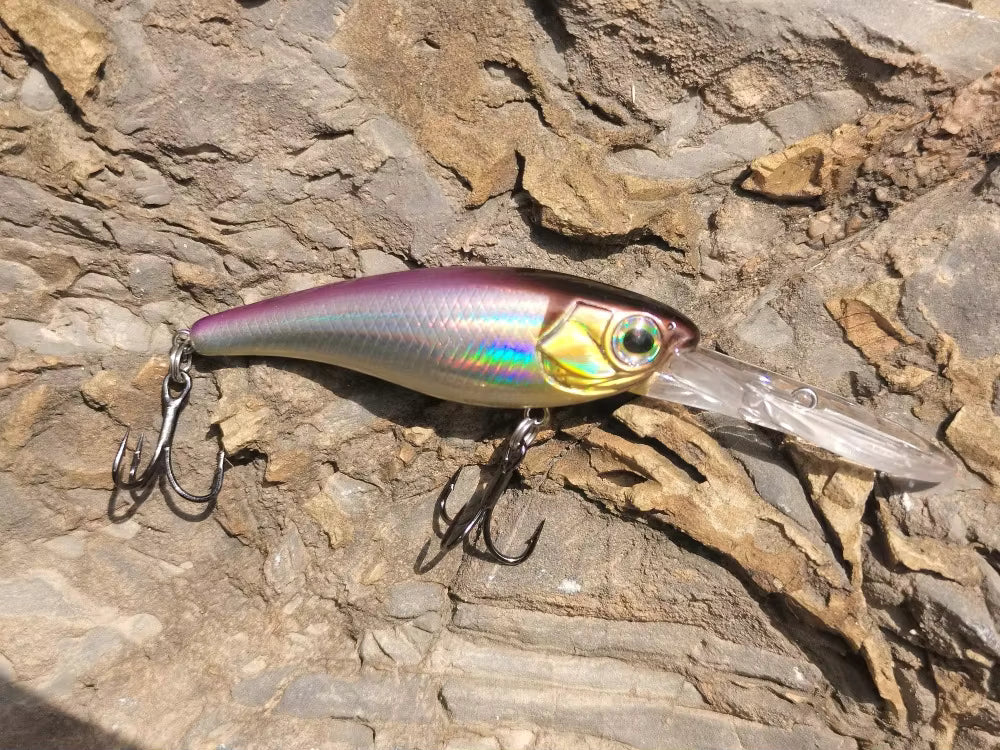 MAD MULLET SHAD 70MM PURPLE BACK