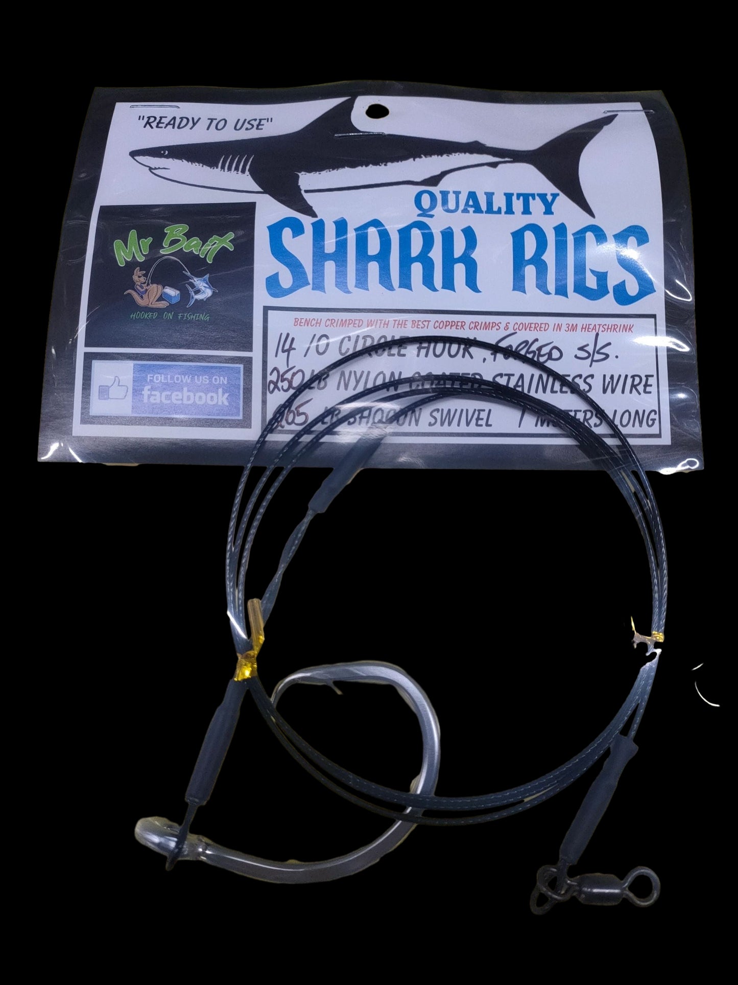 14/0 Forged Circle Hook Shark Rig
