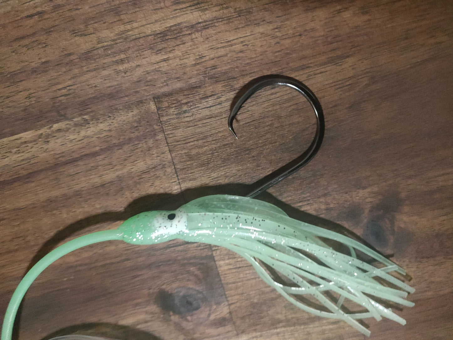 Deep Drop Rig 2 x 8/0 Heavy Black Circle Hooks 200LB Flurocarbon Leader