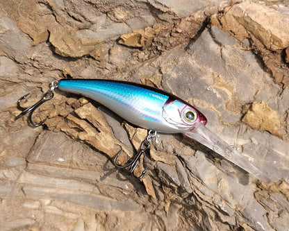 MAD MULLET SHAD 70MM PINKY BLUE