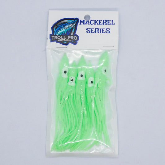 Squid Skirts Lumo Glow 12cm x 2 packets