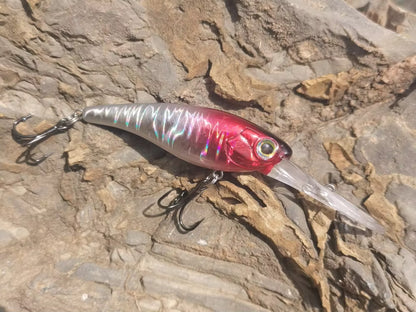 MAD MULLET SHAD 60MM REDHEAD
