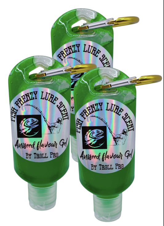 ANISEED GEL FISH FRENZY X 3 TUBES