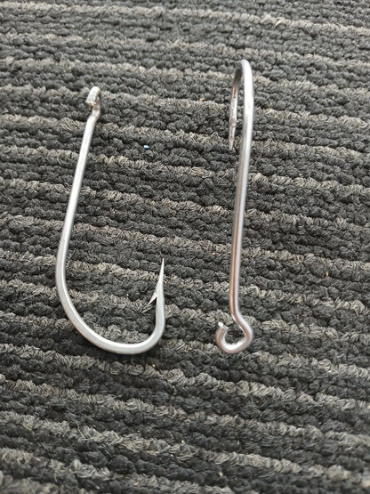 5/0 OPEN EYE Stainless Steel O'Shaughnessy hooks