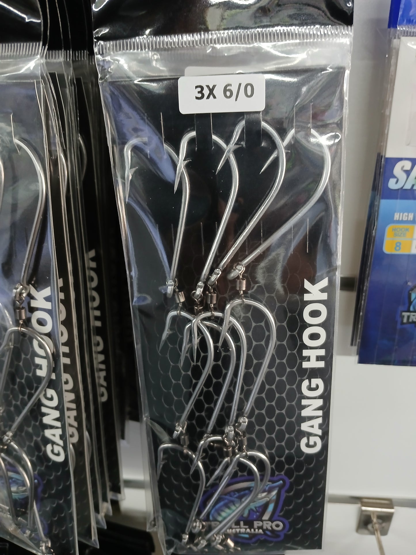 Gang Hooks 3x6/0