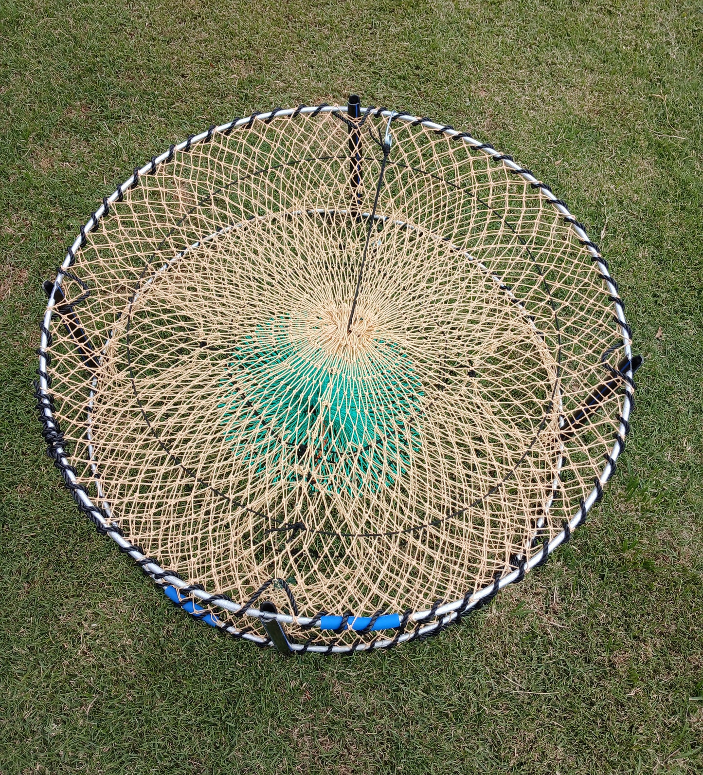 Pro Crab Pot's 4 X 900mm LIGHT BROWN 4 Entry Heavy Duty